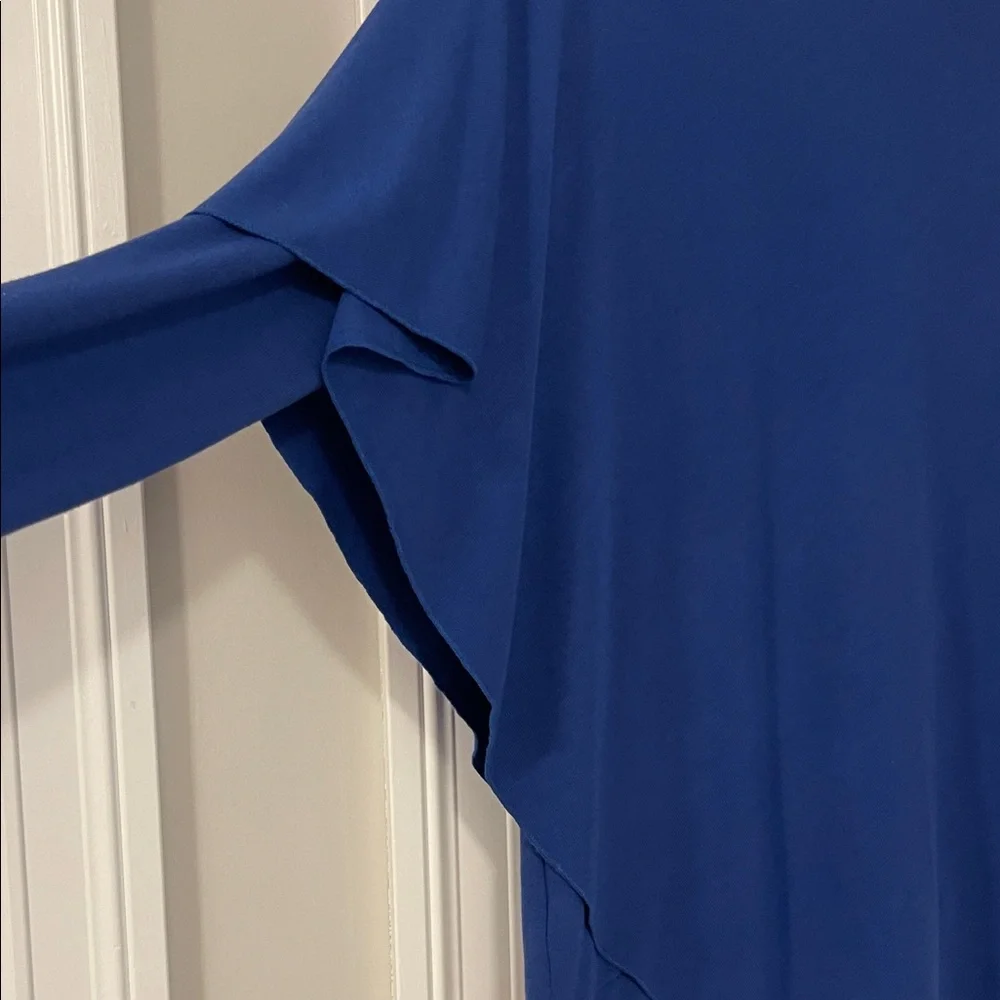 Soft Surroundings Petite Madeline Tunic With Side Cape Overlay - Picture 6 of 8